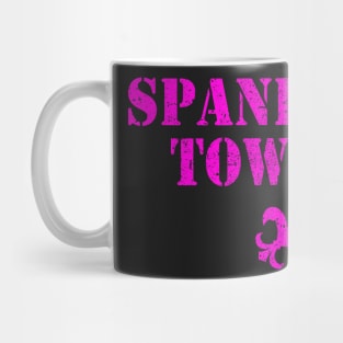 Spanish Town logo distressed Mug